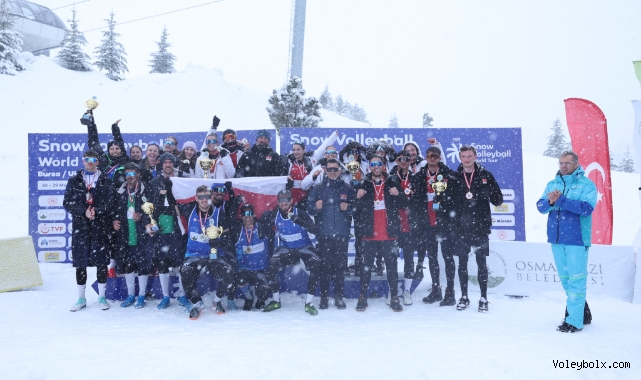 Uludağ’da Kar Voleybolu Heyecanı Sona Erdi