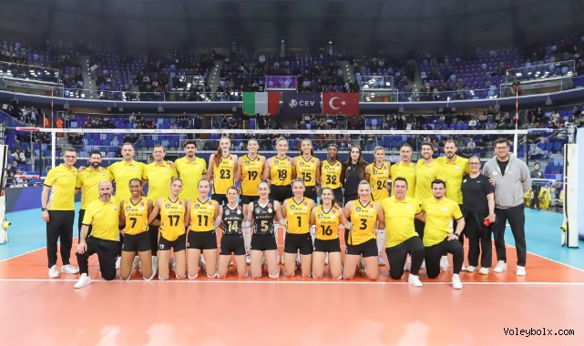 VakıfBank, Vero Volley Milano'yu 3-2 Mağlup Etti