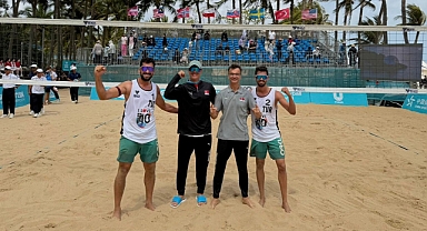 Yusuf Özdemir ve Batuhan Kuru, Beach Pro Tour Haikou Etabı'nda Finalde 