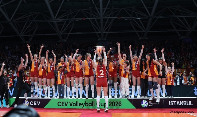 Galatasaray Daikin, CEV Kupası Şampiyonu