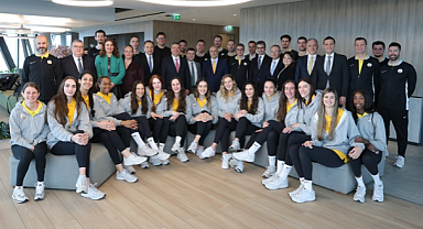 Şampiyon takım kahvaltıda bir araya geldi