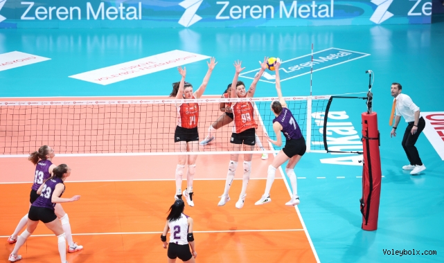 Vodafone Sultanlar Ligi'nde Play-off 3-4 Etabı Sona Erdi 