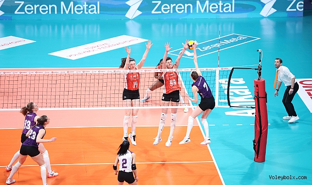 Vodafone Sultanlar Ligi'nde Play-off 3-4 Etabı Sona Erdi