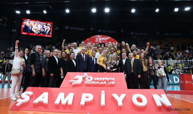 Vodafone Sultanlar Ligi'nde Şampiyon VakıfBank!..