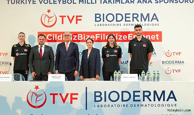 Bioderma, Türkiye Voleybol Milli Takımlarının Ana Sponsoru Oldu