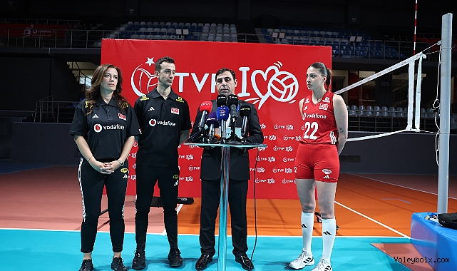 Filenin Sultanları VNL Öncesinde Basınla Buluştu