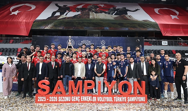 Genç Erkekler Türkiye Şampiyonası'nda Şampiyon Spor Toto