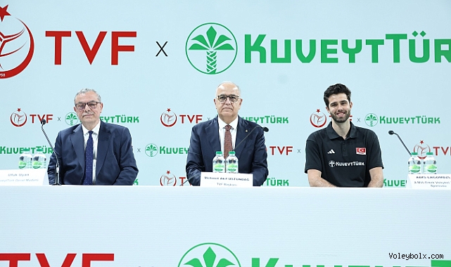 Kuveyt Türk, A Milli Erkek Voleybol Takımının Ana Sponsoru Oldu