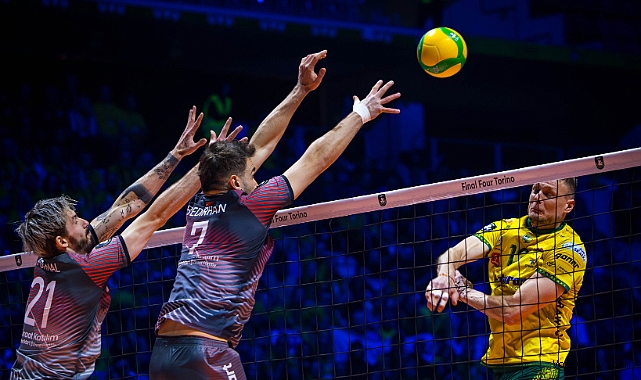 Ziraat Bankkart CEV Şampiyonlar Ligi yarı finalinde mağlup oldu