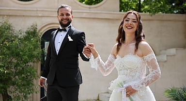 Şevval Çevik ve Egemen Küçüktaş dünyaevine girdi