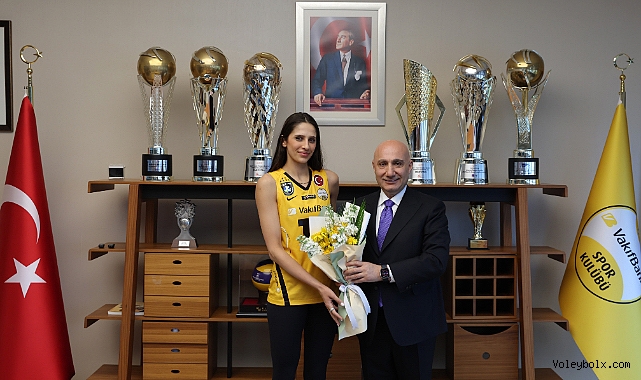 VakıfBank'ta altyapıdan yetişen Derya Cebecioğlu i
