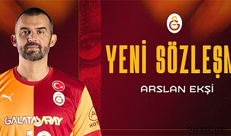 Galatasaray, Arslan Ekşi ile sözleşmesini uzattı