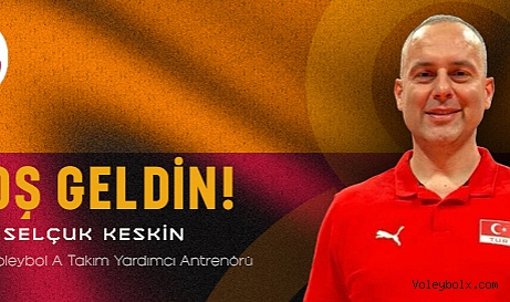 Galatasaray'da yeni yardımcı antrenör Selçuk Keskin