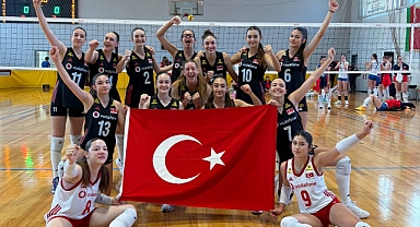 U16 Kadın Milli Takımımız, Balkan Şampiyonası'nda Üçte Üç Yaptı