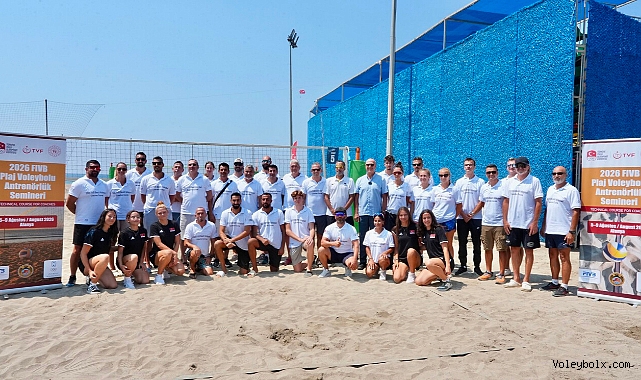 FIVB Plaj Voleybolu Antrenörlük Kursu Alanya’da Başladı