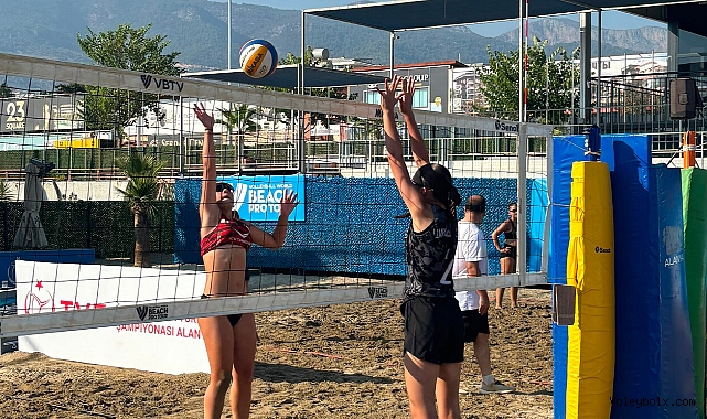 Plaj Voleybolu, U16 Kulüpler Türkiye Şampiyonası'nda İkinci Gün Sona Erdi