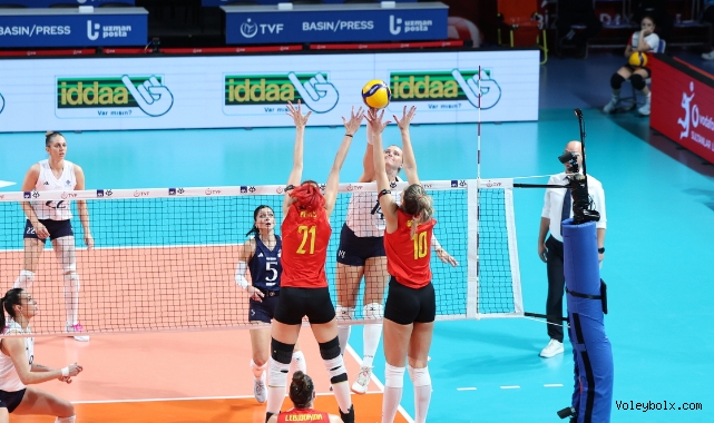 2027 Kadınlar AXA Sigorta Kupa Voley'de Çeyrek Finale Yükselen Takımlar Belli Oldu