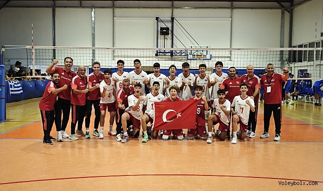 U16 Erkek Milli Takımımız, Yunanistan'ı 3-1 Mağlup Etti