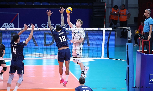2027 Erkekler AXA Sigorta Kupa Voley Grup Müsabakalarında İkinci Gün Sona Erdi