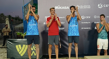 Yusuf Özdemir ve Batuhan Kuru İkilisinden VW Beach Pro Tour Futures Alanya Etabı'nda Gümüş Madalya