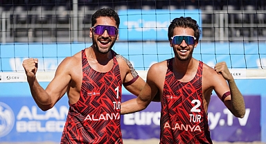 Yusuf Özdemir ve Batuhan Kuru, VW Beach Pro Tour Futures Alanya Etabı'nda Finalde