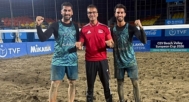 Yusuf Özdemir ve Batuhan Kuru, VW Beach Pro Tour Futures Alanya Etabı'nda Yarı Finalde