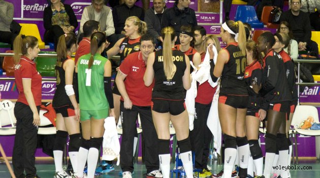 3-0 kazanan Azerrail, Telekom ile farkı 2 puana indirdi