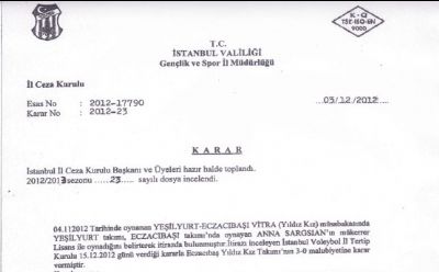 LİSANS ŞOKUNDA KARAR