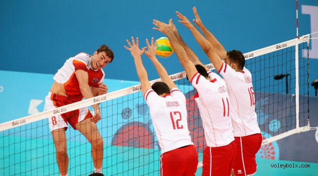A Erkek Milli Takımımız, 2015 Avrupa Oyunları’nda çeyrek finaldeyiz