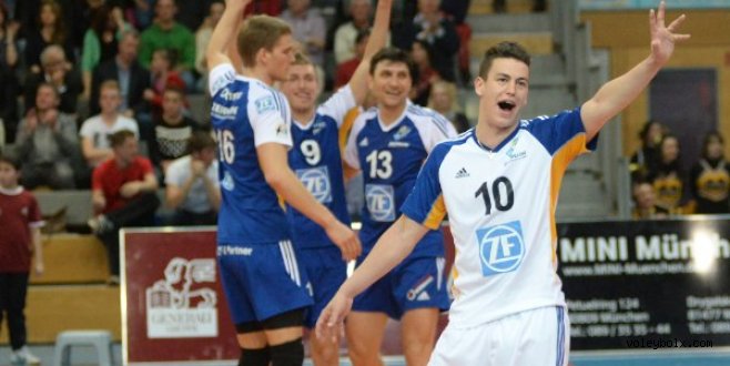 Almanya'da Berlin Recycling Volleys - Friedrichshafen finali