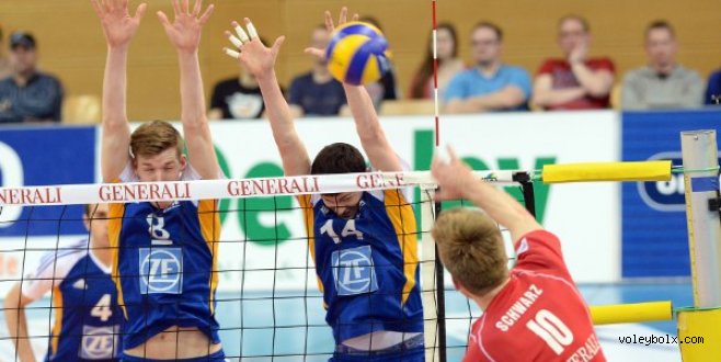 Almanya'da ilk finalist Berlin Recycling Volleys