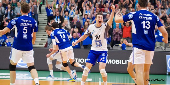 Almanya derbisini Friedrichshafen kazandı: 3-2