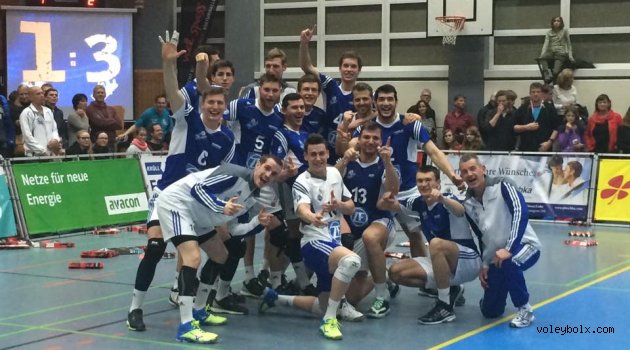 Almanya'da VFB Friedrichshafen lig etabını lider tamamladı