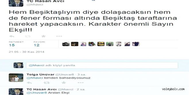 Arslan Ekşiye sert tepki