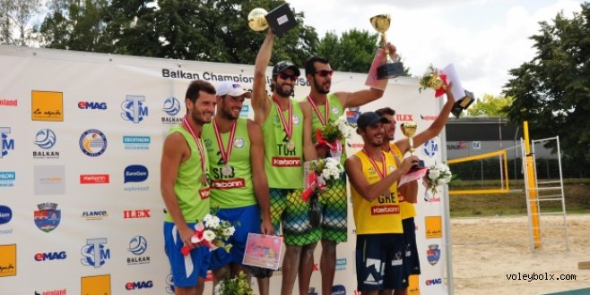 Balkan Plaj Voleybolu Turu’nda şampiyonuz