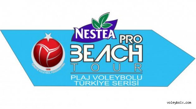 Başkentte plaj voleybolu heyecanı