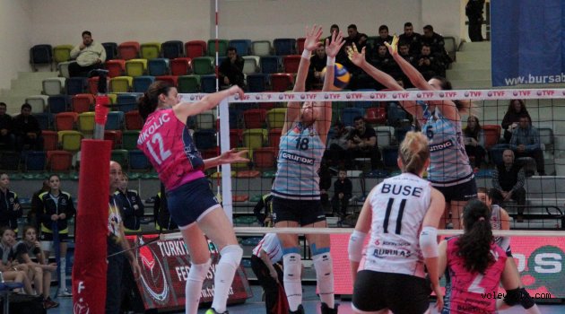 Bayanlar 1. Lig 21. Hafta Karşılaşmalarında 4 Maç Tamamlandı