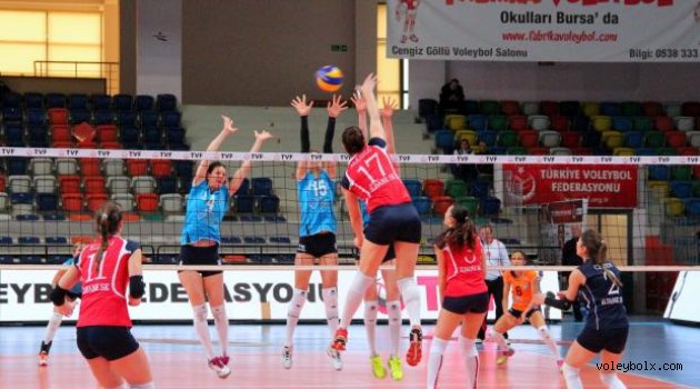 Bayanlar 1. Ligi Baraj Etabı 2. Devre müsabakaları başladı