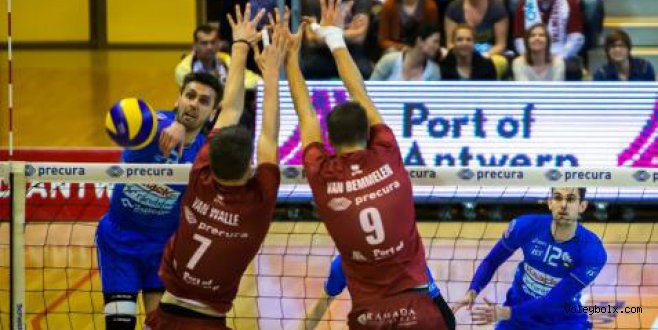 Belçika'da Knack Roeselare - Precura Antwerpen finali