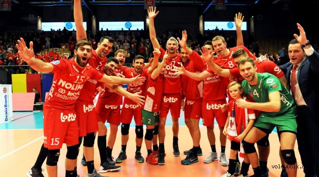 Belçika Kupası Yarı Final il maçlarını Knack ve Noliko kazandı