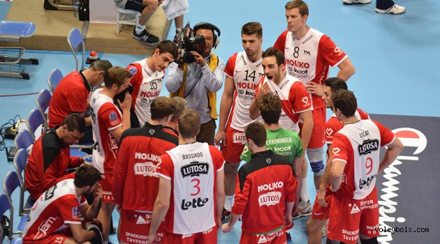 Belçika'da Noliko Maaseik - Antwerpen'i 3-2 yendi...