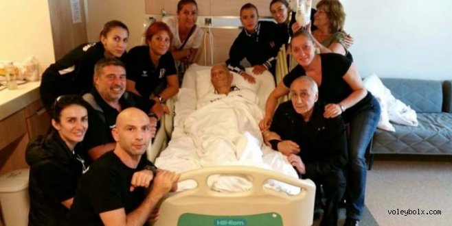 Beşiktaş Bayan Voleybol Takımı’ndan Cengiz Göllü’ye Ziyaret