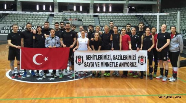 Beşiktaş, Çanakkale Şehitlerimizi ve Gazilerimizi Andı