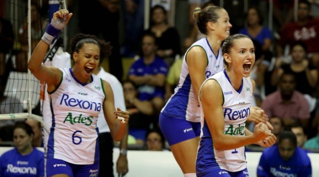 Brezilya'da normal lig etabı Rexona'nın liderliği ile sona erdi...