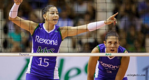Brezilya'da Rexona-Ades 3-0 kazandı...