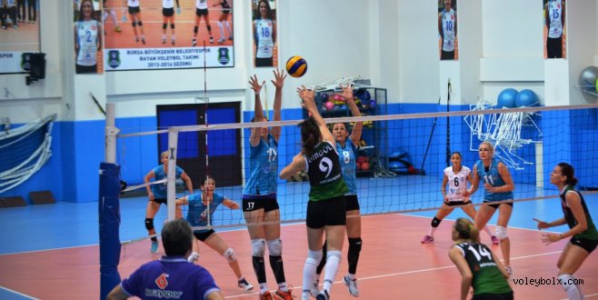 Bursa B.Şehir Belediyespor:3 – Çanakkale Belediyespor:2