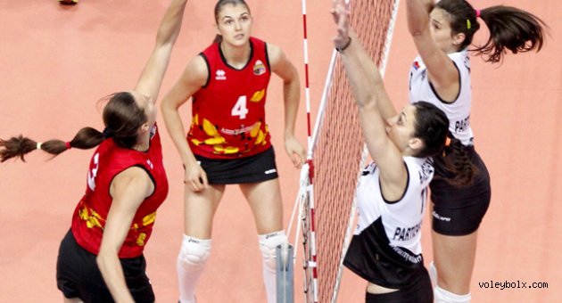 CEV Challenge Cup 16'lı Finaller 1. Maçları tamamlandı...