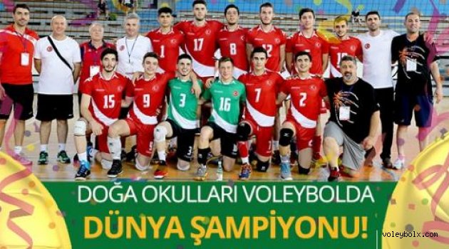 Doğa Okulları'nın 6. Dünya Şampiyonluğu