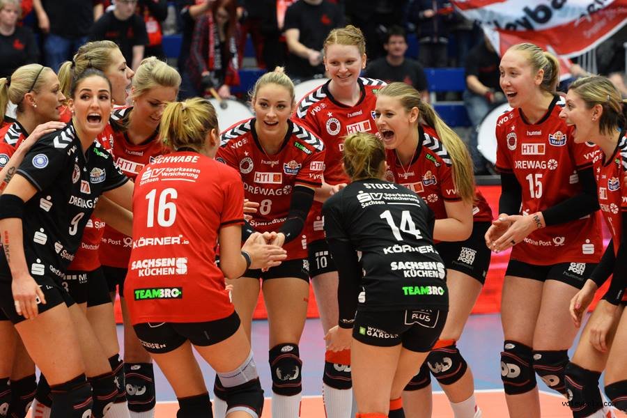 Dresdner final serisinde 2-1 öne geçti
