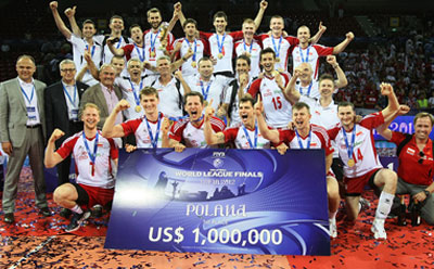 Dünya Ligi'nin şampiyonu Polonya!...
